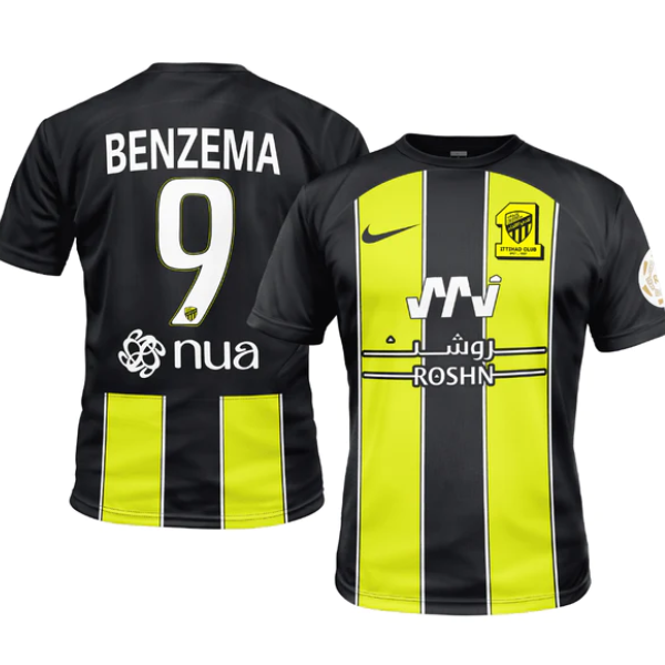 Benzema Al Ittihad Saudi Home Jersey 23/24