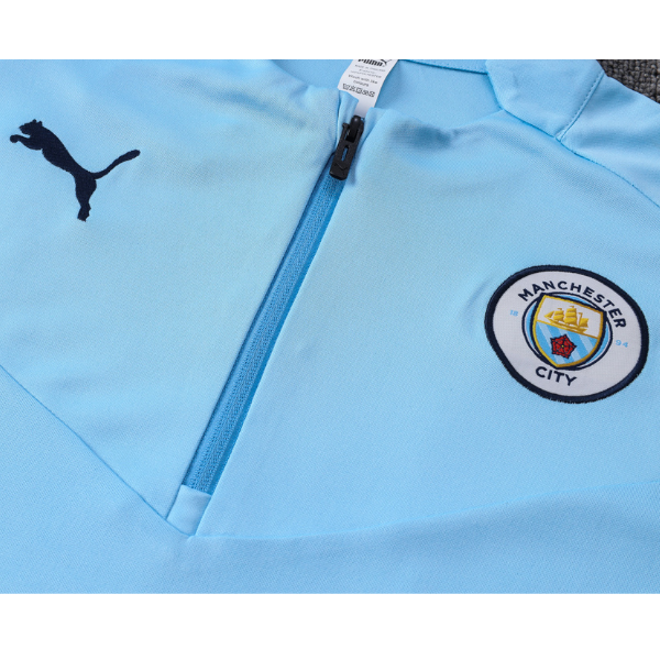 Man city top kids tracksuit