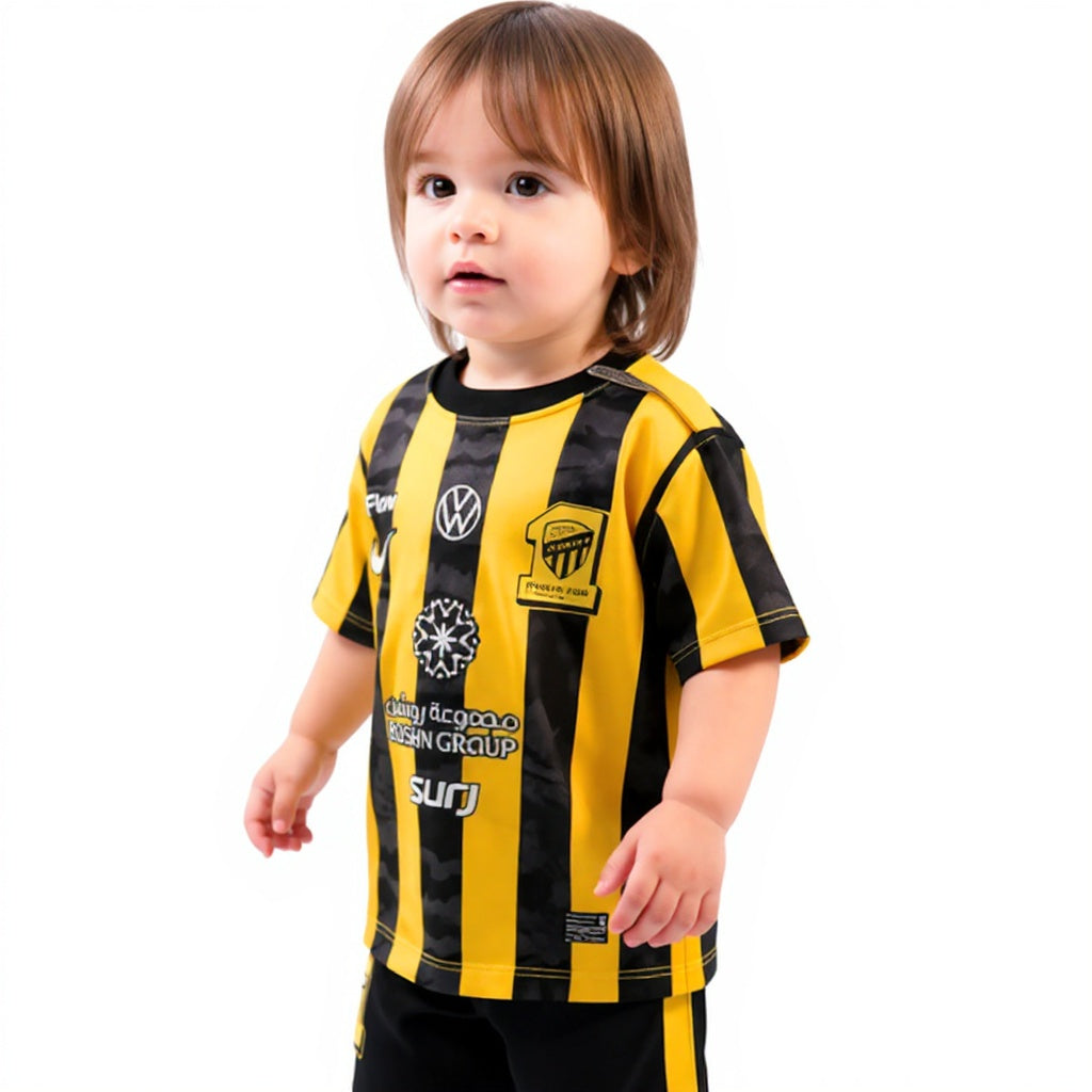 Al-Ittihad Home Kids Kit 25/26