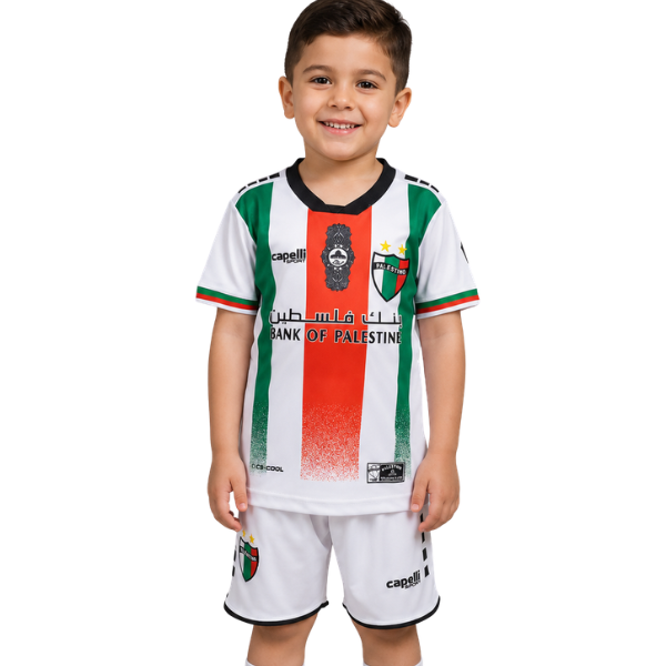 Palestino Deportivo Chilean Club Home kids kit 2025