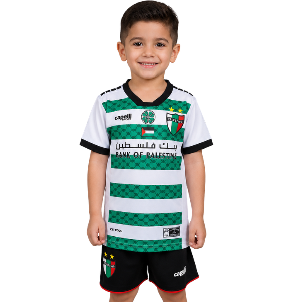 Palestino Deportivo Chilean Club Home kids kit 2025