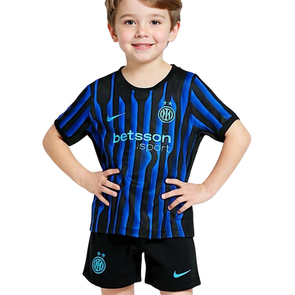 Inter Milan Home kids kit 25/26