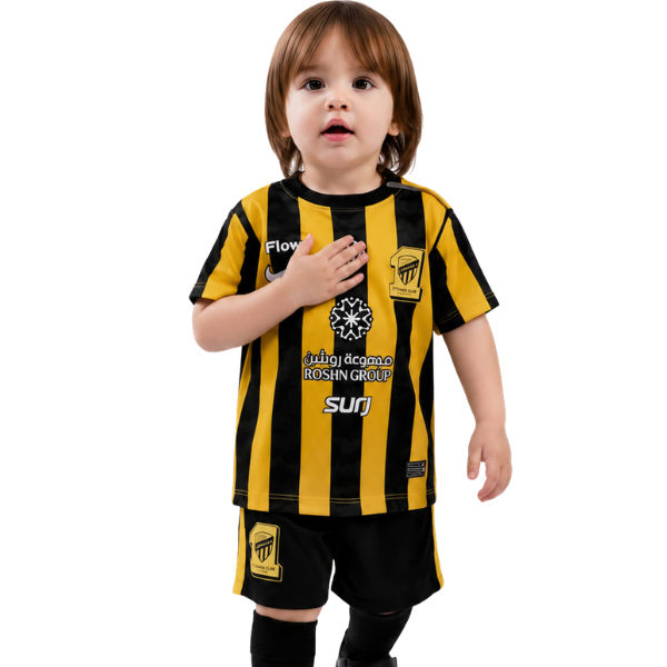 Al-Ittihad Home Kids Kit 25/26