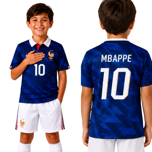 France Mbappe Home kids kit 2026 - sw store