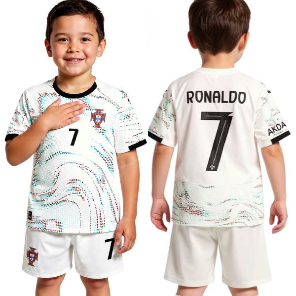 Portugal Ronaldo Away kids kit 25/2026 - sw store