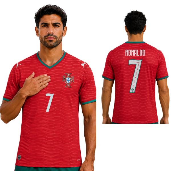 Portugal Ronaldo Home Jersey 2026 World Cup
