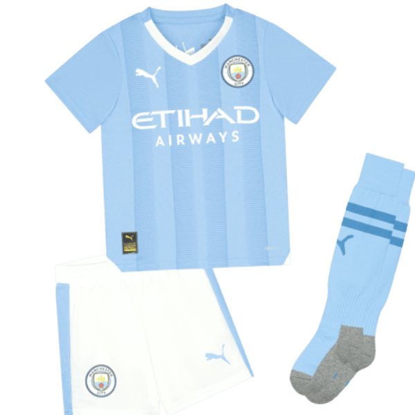 Manchester City Home Kids kit 2023/2024