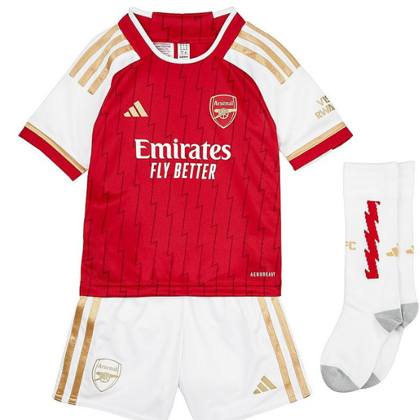 Arsenal Home Kids Kit 2023/2024
