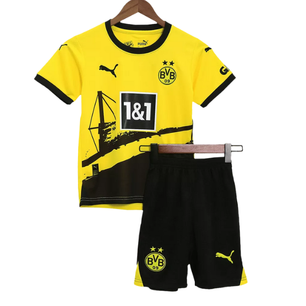 Borussia Dortmund Home Kids Kit 2023/2024