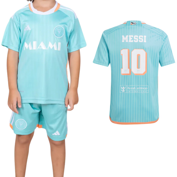 Messi Inter Miami Third kids Kit 2024/2025