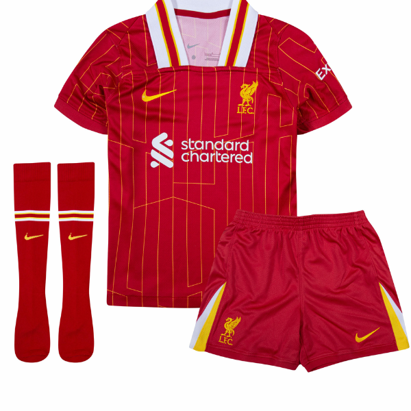Liverpool Home kids kit 2024/2025