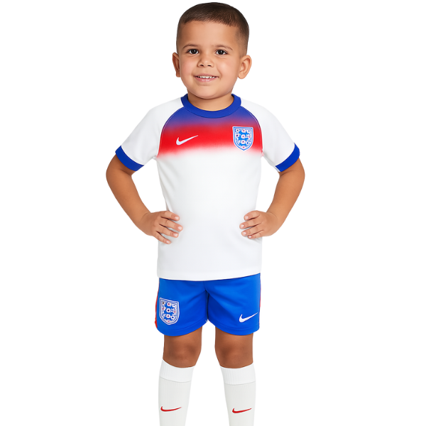 England Home kids kit 2025/2026