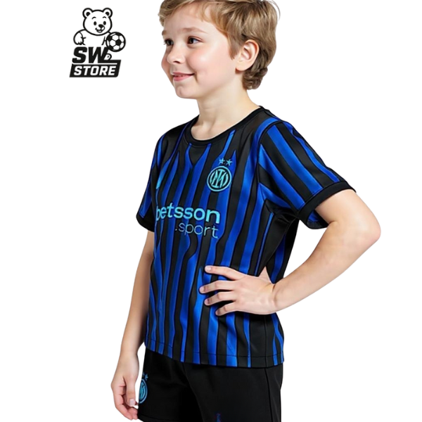 Inter Milan Home kids kit 25/26