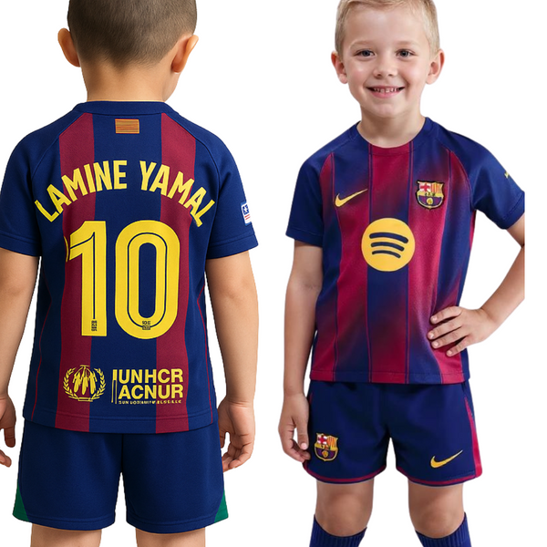 Barcelona LAMINE YAMAL Home Kids Kit 2025/2026