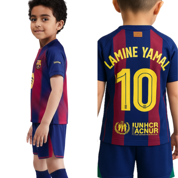 Barcelona LAMINE YAMAL Home Kids Kit 25/26