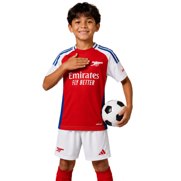 Arsenal Home Kids Kit 2025