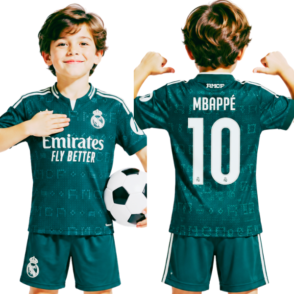 Real Madrid Away Mbappé kids kit 2026/2027 - sw store