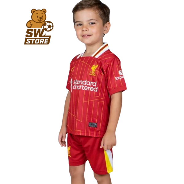 Liverpool Home kids kit 24/25