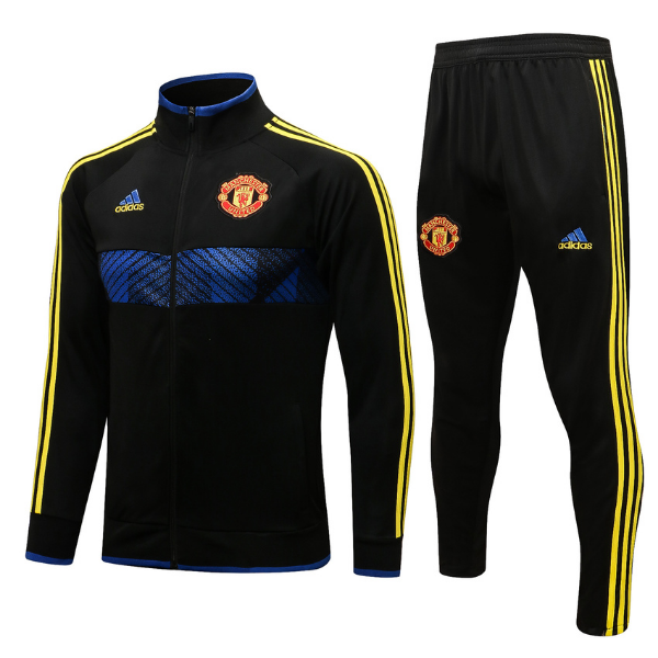 Manchester United Black Tracksuit 2021/2022 - sw store