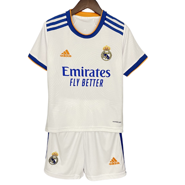 Real Madrid Home Kids Kit 2021/2022