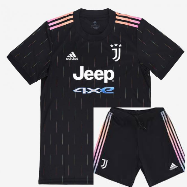 Juventus Away Kids Kit 2021/2022
