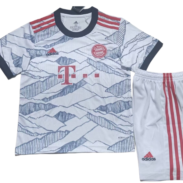 Bayern Munich Third Kids Kit 2021 2022