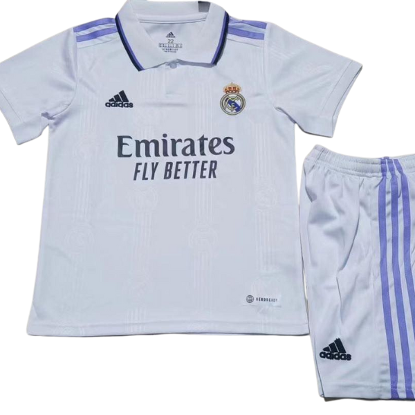 Real Madrid Home Kids Kit 2022/2023