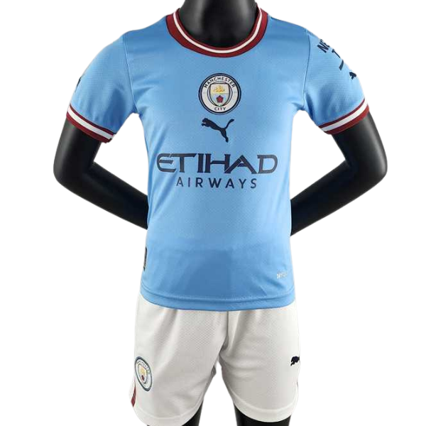 Man city home kit kids sales