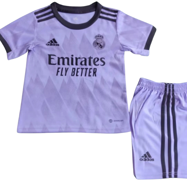 Real Madrid Away Kids Kit 2022/2023