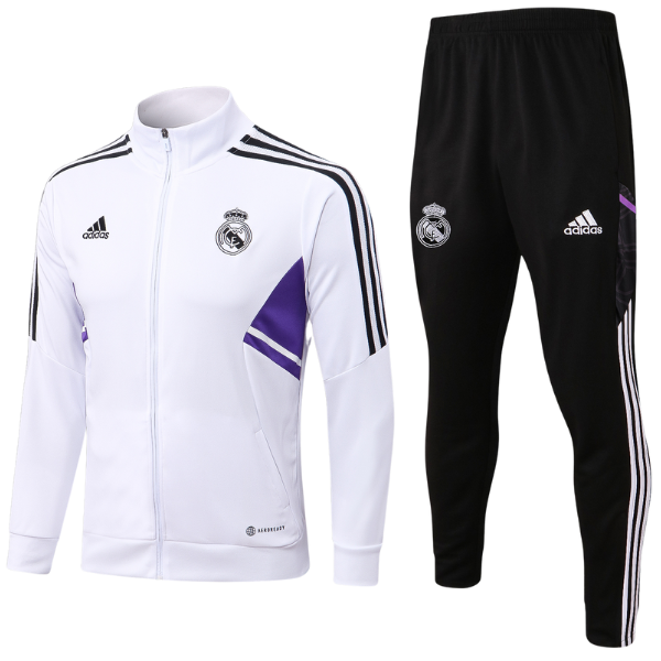 Real Madrid White Tracksuit 2022/2023