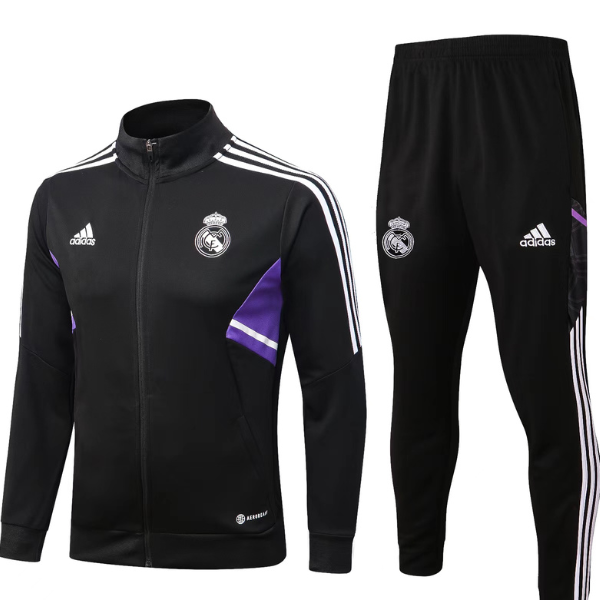 Real Madrid Black Tracksuit 2022 2023