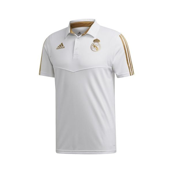 Real Madrid white Gold Polo 2019-2020 - sw store