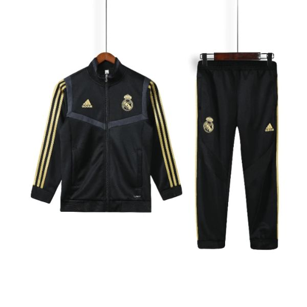 Real Madrid Black kids tracksuit 19/20 - sw store